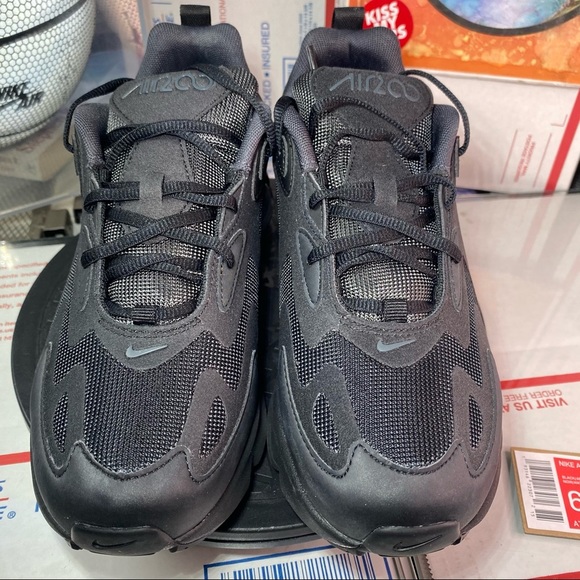 🆕 Nike Air Max 200 GS 'Black' - Picture 5 of 12
